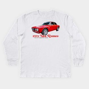 1971 Alfa Romeo 1750 GTV Hardtop Coupe Kids Long Sleeve T-Shirt